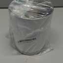 For Heavy Gauge White 5 in. Dia. x 6-1/4 in. H Small Stainless Steel Tool Crock Utensil Flatware Holder