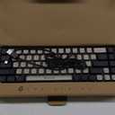 65% Gaming Keyboard, Wired Backlit Mini Keyboard, Ultra-Compact Anti-Ghosting No-Conflict 68 Keys Membrane Gaming Wired Keyboard for PC Laptop Windows Gamer (Grey-Black)