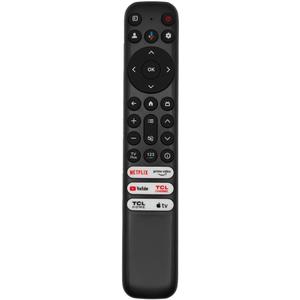 RC813 Replacement Remote for All TCL Android/Google TVs, Compatible with Q/S/FHD/UHD/QLED Series Without Voice Command