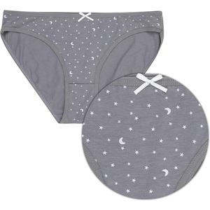 Women's Underwear Mid Rise Cotton Hipster Panties Soft Stretch Briefs Breathable Ladies Underpants With Bows 7 Pack, Size XL