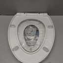 Jool Baby Quick Flip Toilet Seat with Built-in Potty & Splash Guard for Toddler Training, Slow Close (Elongated)
