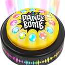 KNUCKLHEAD Dance Bomb Party Button  30 Second  Funny Gifts  Teacher Classroom Must Haves  Cute Office Desk Accessories  Middle High School Classrooms Games Supplies  Gadgets Gifts for Coworker