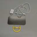 SZELAM Digital Alarm Clock,LED and Mirror Desk Clock Large Display,with Dual USB Charger Ports,3 Levels Brightness,12/24H,Modern Electronic Clock for Bedroom Home Living Room Office - Gold