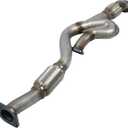 Front Exhaust Flex Y Pipe with Gaskets and Nuts for Hyundai,Kia