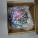 2 PCS 3D Printed Sensory Fidget Star with Handles, Colorful Fractal Expanded Fidgets Hexagon Whirling Spiral Star Shaped Toys for Office Desktop Decompression Toys Stress Relief Whirling Spiral