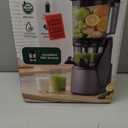 EanOruus Juicer Machines, 3-in-1 Cold Press Juicer with 6.5" Extra Large Chute, 100oz Large Capacity, AC Motor, Makes Juice, Nut Milk & Sorbet, Premium Gray