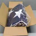 TOPFLAGS American Flag 12x18 Ft Large US Flags Heavy Duty Embroidered Stars Sewn Stripes USA Giant Flags Outdoor 5 Brass Grommets for Outside Wall