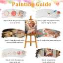 Oiuyamn Paint by Number for Adults, DIY Oil Painting Kits, Easy Paint by Numbers Canvas for Beginners, Perfect for Gifts and Home Decor (16" x 20") (People 3)