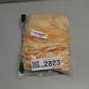 Ufurty 2-Piece Willow Leaf Window Curtains - Voile Tulle Sheer Room Drapes, Yellow, for Living Room, Bedroom, Balcony (39.4"W x 78.7"L (Pack of 2))