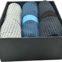 Golf Gifts for Men, Golf Towel Gift Set - 3-Pack Premium Golf Towels with Carabiners in a Stylish Gift Box, Perfect for Golf Lovers, Golf for Dad