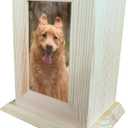 Personalized Wooden Pet Urn Box for Dogs & Cats  Custom Pet Urns, Dog Urn for Ashes, Pet Urns for Dogs Ashes, Keepsake Wooden Memorial