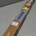 LazBlinds No Tools No Drill 1" Vinyl Mini Blinds, Cordless Blinds for Windows, Light Filtering Horizontal Window Blinds & Shades, 29" W x 48" H, White