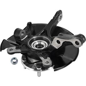 LK097 Front Left Steering Knuckle Wheel Hub Bearing Assembly Compatible with Honda Civic 1.8L 1.5L 2012, LH Driver Side, 51216-TR3-Y00 51216-TR0-A00