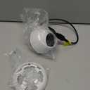 5MP Security Camera 4-in-1 TVI/CVI/AHD/CVBS 960H Analog CCTV Camera Security Dome Outdoor, 2.8mm Lens, 105 Wide Angle, 98ft Night Vision, IP66 Waterproof, Aluminum Metal Housing (White)