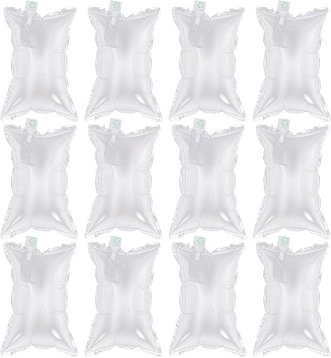 Packaging Air Bags,Clear Plastic Inflatable Air Packaging Protector Bag with Free Pump Cushion,Air Inflatable Cushion Blocking Packaging Bag, 8 Pieces