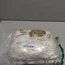 F-CHU Bohemian Floral Curtains 63 in Long Patterned Curtain for Bedroom Cotton Linen Blend Farmhouse Style French Country Brown Khaki Floral and Plant Designs Kitchen Curtains 55" W x 63" L