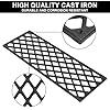 Replacement 18 3/16’’Grill grates for Charbroil Signature G422-0013-W,463675517 Cabinet 350 2-Burner Gas Grill,for Char Broil Grill Grate Porcelain Coated Cast Iron