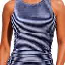 Daci Tankini Tops for Women Tummy Control Swim Top Only (Blue, M)