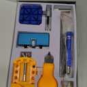 JOREST Watch Repair Kit for Battery Replacement & Link Removal, Resizing &Opener, Watch Repair and Cleaning Screwdriver Set, Wrench Back Remover, Spring Bar Tool