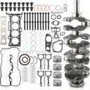 23111-2G200 Engine Overhaul Kit Crankshaft Piston Rod Gasket Bolt Bearing Fit for Hyundai Sonata Santa Fe Sport Tucson for Kia Optima Sportage Sorento 2.4L 2011-2020