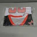 Oversized Jersey Shirts for Women Shirts Y2K Number Graphic Jerseys V Neck Cute Streetwear Tee Tops (XL)