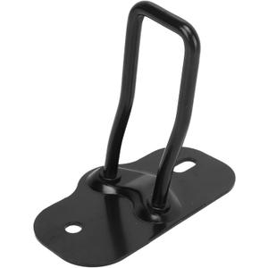 Aramox Bonnet Lock Striker, Hood Striker Original Standard 1069032 00 B, Black Metal, Universal Fit for Car, Front