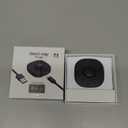 Compatible with Ring Gen3 Charger Size 11, Fast and Safe Charging Dock with USB-C Cable, Travel-Friendly Design for Ring (Black)