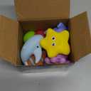 Hely Cancy Infant Bath Toys for 18 Months - No Hole Animal Bathtub Toys, Baby Bath Tub Toys