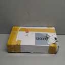 Bathroom Faucet Gold Spout Waterfall White Body Single Hole 1 Handle Bathroom Vanity Sink Faucet with Deck Plate and Pop Up Drain Stopper Overflow Brass Basin Mix Tap Deck Mount