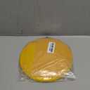 "Indestructible Dog Disc - Lifetime Replacement - Medium & Large Breed - Ultra Durable for Aggressive Chewers - Tough & Strong, Heavy Duty Natural Rubber Toy - Fetch, Tug, & Chew - 8in (Gold)