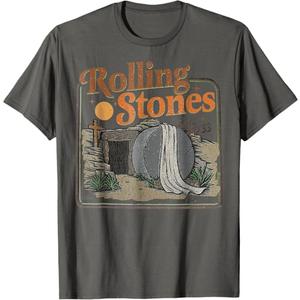 The Stone Was Rolled Away He is Alive Retro Christian Easter T-Shirt, XS
