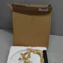 DOVDOV Gold Bird Statue Decor, Gold and White Home Decor, Bird Sculpture Home Decor for Bookshelf Office Shelf on Coffee Table TV Cabinet entryway entryway Decor.