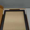 11x14 Picture Frame Set - 3 Pack, Textured Black Solid Wood, HD Tempered Glass, Wall Gallery Photo Frame