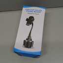 Zewwen Car Phone Holder, Dual 360° Rotate Gooseneck Cup Holder Phone Mount for Car, Flexible Cell Phone Holder Car Compatible with iPhone 16 Pro Max/15/14/13/12/11, S25/S24/S23/S22, 4”-7” Phone