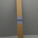 ChrisDowa Cordless Zebra Blinds for Windows, Dual Layer Free-Stop Light Filtering Window Roller Shades, Pull Down Privacy Zebra Shades for Home, Office, Bedroom, Door (33" W x 72" H, Light Grey)