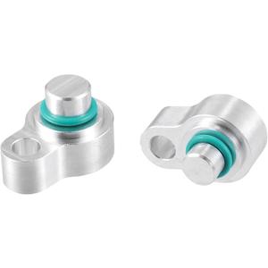 X AUTOHAUX 2 Set Rear AC Air Conditioning Block Off Cap Kit for Ford Expedition 2007-2016 for Ford Explorer 2011-2016 for Lincoln MKT 2009-2016