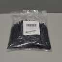 Hsoryrt 1000pcs Zip Ties, 4 inch Cable Ties, 18lbs Black Multi-Purpose Self-Locking Nylon Small Cable Management, UV Resistant Wire Ties, Plastic Ties for Home, Garage, Garden, Office, Workshop