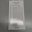 SAMSUNG Galaxy S23+ Plus Frame Phone Case, Dual Look Protective Cover w/ 2 Interchangeable Blackplates Including Clear and Card Slot Holder, US Version, EF-MS916CWEGUS, White