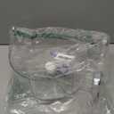 Hamster Wheel, 8.7" Super-Silent Exercise Wheels, Dual-Bearings Quiet Spinner Running Wheels, 3 Installation Methods, Fits Any Hamster Cage, Hamsters Toy for Dwarf Hamsters, Gerbils, and Small Pets. (Large, Transparent)