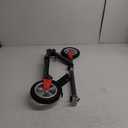 Mongoose Elevate Duo Air Youth/Adult Folding Kick Scooter with Air Filled Tires for Ages 8+ Kickstand, Max Rider Weight, 220 lbs, Grey/Red