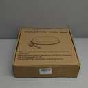 2Pack Chicken Water Heater for WinterHeated Poultry Waterer Base,with Thermostat and 9.8ft Power Cord, Dia.11in (Silver)