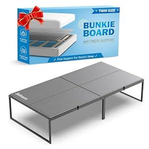 Sellmazon Bunkie Board Twin Size (38x75''), Heavy Duty Bed Boards for Frame, Sleeper Sofa Support Board to Stop Sagging Mattress, Breathable, Noise Minimizing, Moisture Resistant