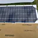 Renogy RSP200D, 200 Watt 19.2 Volt Solar Panel