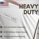 Premium Outdoor AC Cover - Waterproof & Heavy Duty Central Air Conditioner Cover for Outside Units - 26x26 in.