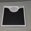 Adamson A22 Bathroom Scale for Body Weight - Up to 260 LB - Anti-Skid Rubber Surface - Analog Bathroom Weight Scales (Black)