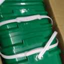 Mumufy 8 Pcs 3.5 Gallon Square Food Grade Bucket with Lid, Green