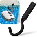 2 x Hook for All Robotic Pool Cleaner, Accessories Hook Swimming Pool Hooks for Poles Part for Robot Pool Vacuum Cleaner Including Cordless, Aboveground and Underwater, Attaches to Telescopic Poles