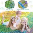 Hapfan Climbing Dome with Climbing Cargo Net, 10 ft Dome Jungle Gym with Hammock for Kids Outdoor Playset Monkey Bars Backyard