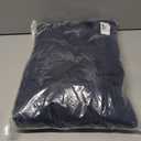 luvamia Sherpa Overalls for Women Loose Fit Winter Fuzzy Fleece Warm Bib Pocket Adjustable Jogger Baggy Overall Jumpsuit (Blue, M)