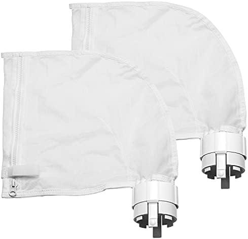 Funmit 360 380 Zippered Bag Replacement for Polaris Pool Cleaner Parts, All Purpose Filter Bags - 2 Pack